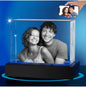 3D Crystal Photo Heart